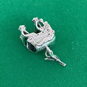 Pandora Disney Tinker Bell & Captain Hook’s Pirate Ship Charm